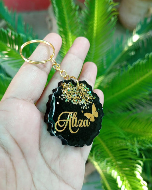 Personalized Resin Keychain with Any Name